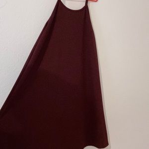 Maroon Dress